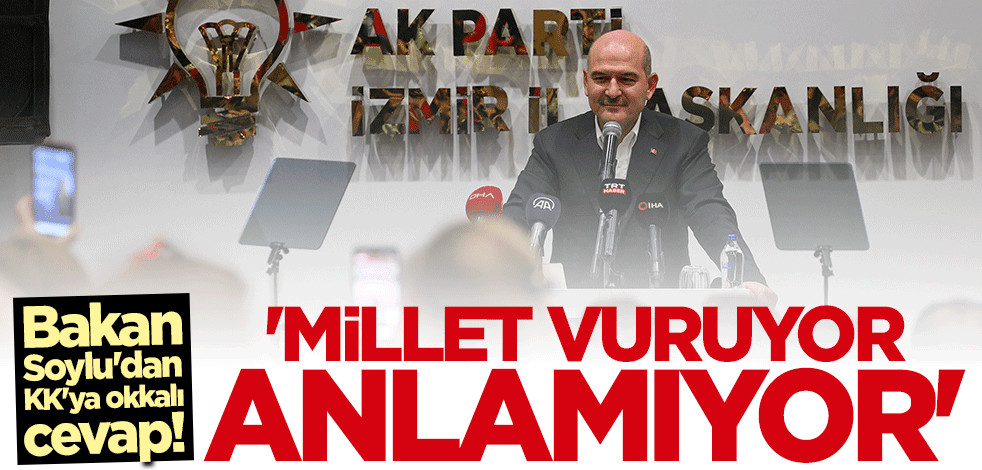 Bakan Soylu'dan Kılıçdaroğlu'na okkalı cevap