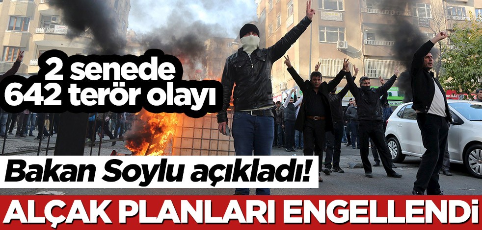 Bakan Süleyman Soylu açıkladı! Alçak planları engellendi