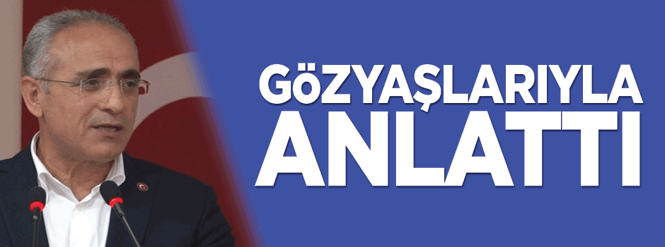 Bakan Topçu, İskilipli Atıf Hoca’yı gözyaşlarıyla anlattı