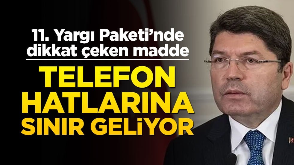 Bakan Tunç dolandırıcılara karşı yeni önlemi açıkladı: Telefon hatları sınırlandırılacak