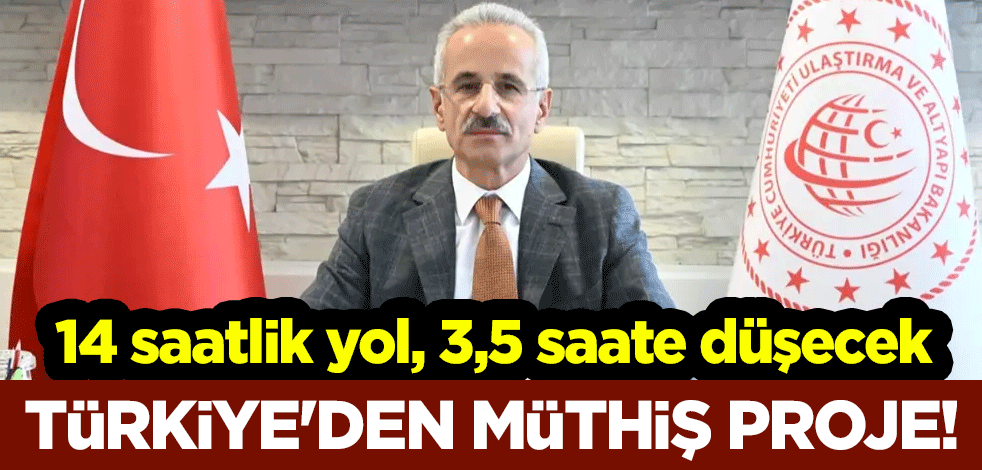Bakan Uraloğlu'ndan Ankara-İzmir Hızlı Tren Projesi açıklaması: 14 saatlik yol, 3,5 saate düşecek