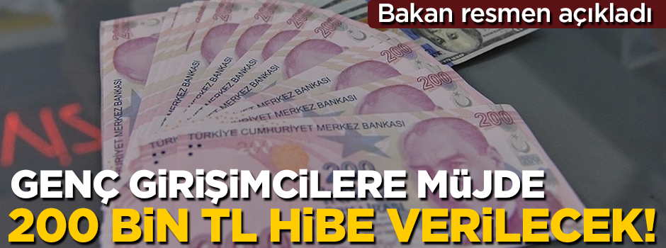 Bakan Varank, genç girişimcilere müjdeyi verdi! 200 bin TL hibe verilecek