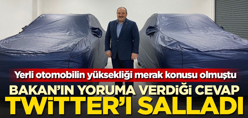 Bakan Varank'ın yoruma verdiği cevap sosyal medyayı salladı