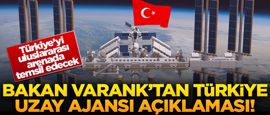 Bakan Varank'tan Türkiye Uzay Ajansı açıklaması!