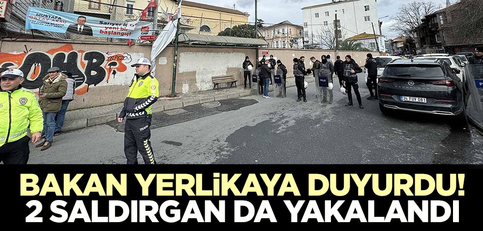 Bakan Yerlikaya duyurdu! Kiliseye saldıran 2 zanlı da yakalandı