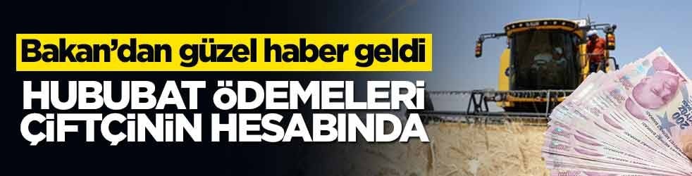 Bakan’dan güzel haber geldi! Hububat ödemeleri çiftçinin hesabında