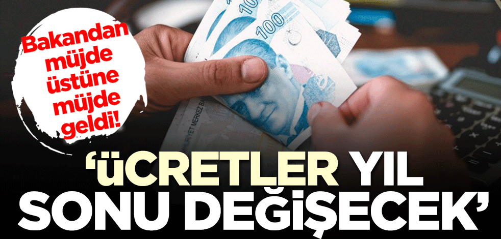 Bakandan müjde üstüne müjde geldi! "Ücretleri yıl sonu değişecek"