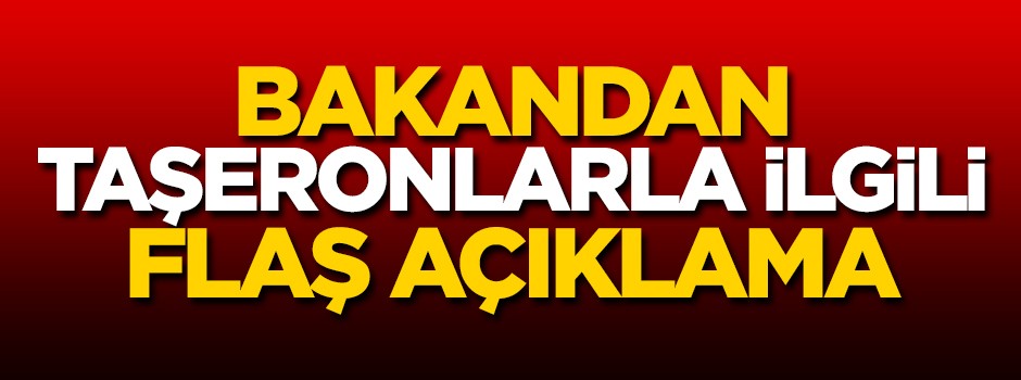 Bakandan taşeronlarla ilgili flaş açıklama