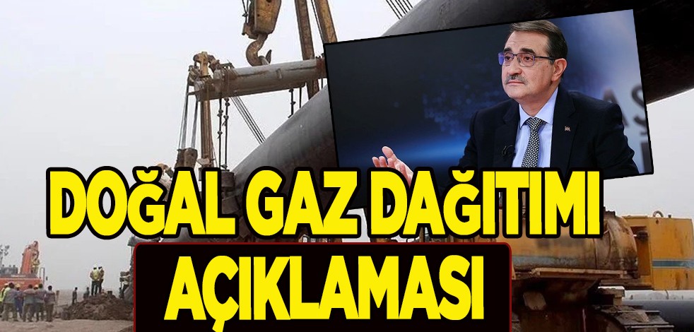 Bakan Dönmez söyledi: Deprem sonrası hasarsız binalara doğal gaz geldi! Duyurdu