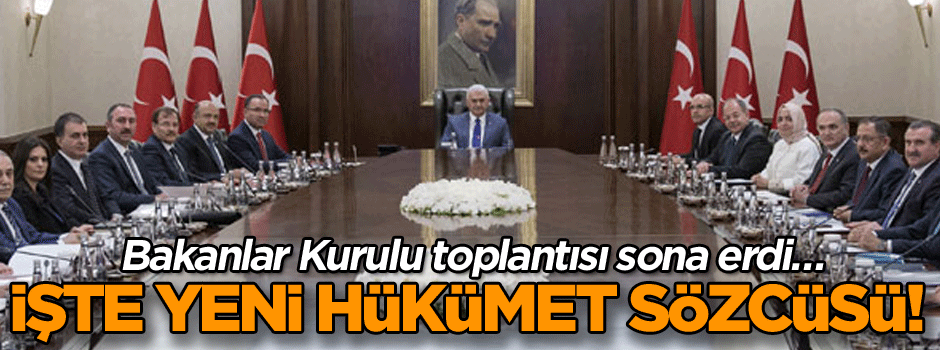 Son dakika... Yeni hükümet sözcüsü Bozdağ, görev dağılımını açıkladı