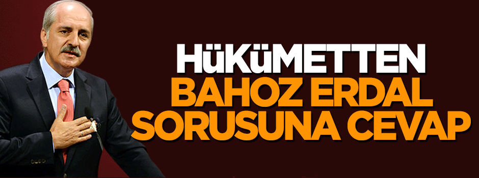 Bakanlar Kurulu sonrası Numan Kurtulmuş'tan Bahoz Erdal açıklaması