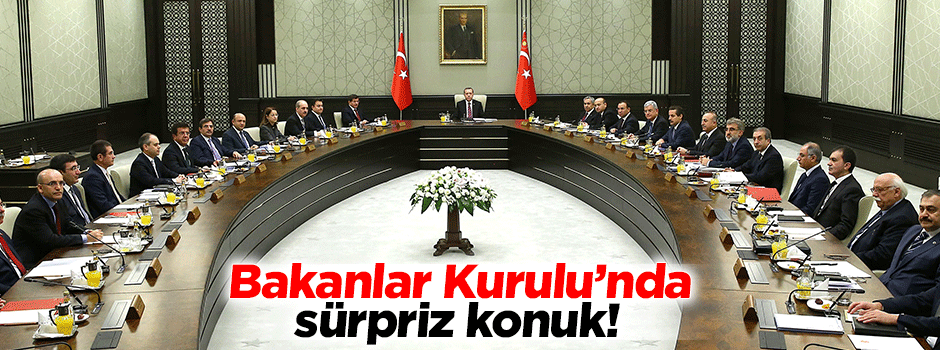 Bakanlar Kurulu toplantısı başladı