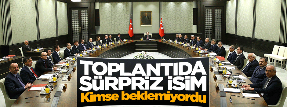 Bakanlar Kurulu toplantısına Jandarma Genel Komutanı da katıldı