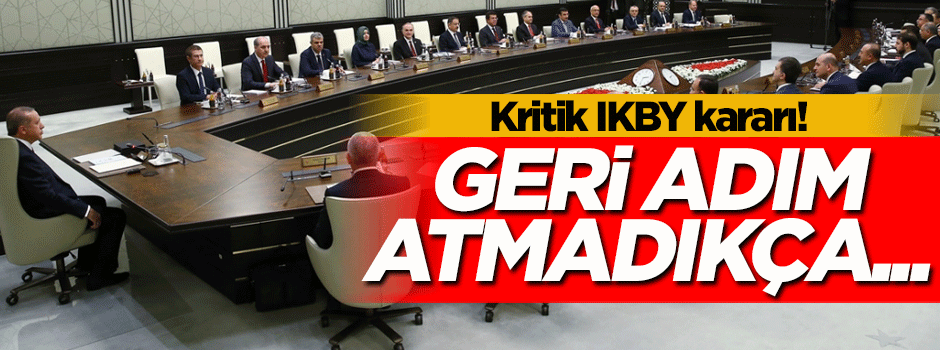 Bakanlar Kurulu'ndan kritik IKBY kararı!