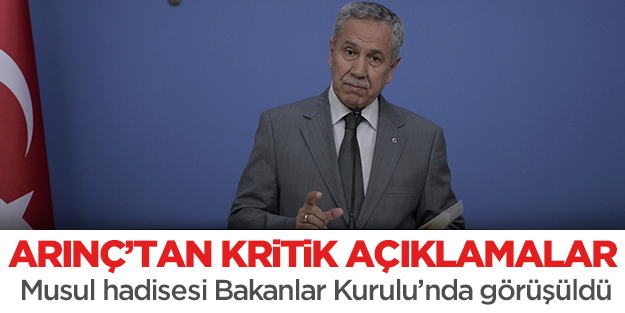 Bakanlar Kurulu'ndan önemli uyarı