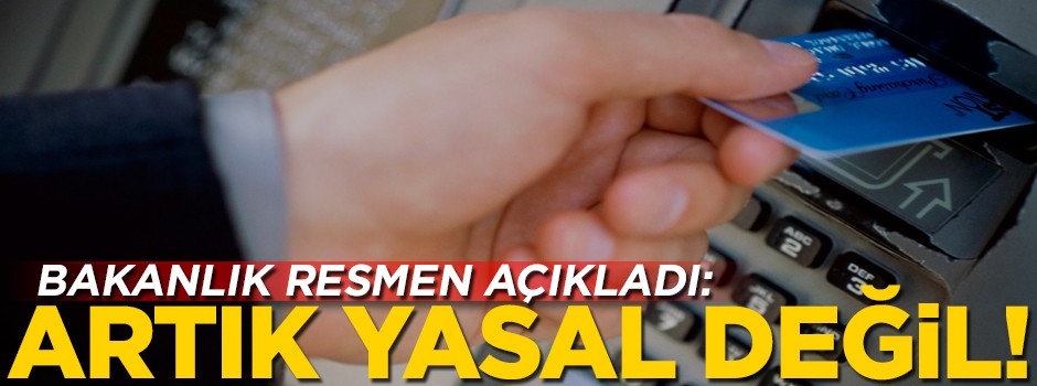 Ticaret Bakanlığı açıkladı: Hesap işletim ücreti artık yasal değil