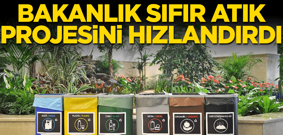 Bakanlık çevre projelerini hızlandırdı