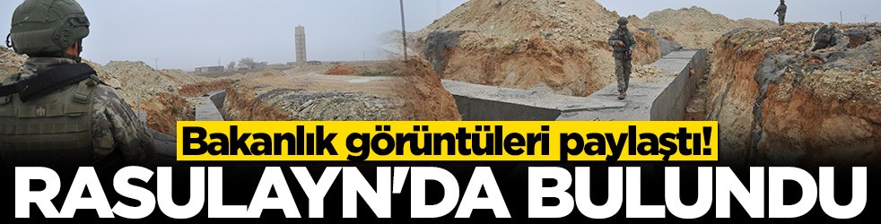 Bakanlık duyurdu: Rasulayn'da terör örgütüne ait yeni tünel tespit edildi