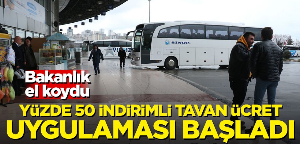 Bakanlık el koydu! Yüzde 50 indirimli tavan ücret uygulaması başladı