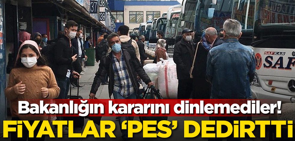 Bakanlık kararını dinlemediler! Fiyatlar 'pes' dedirtti
