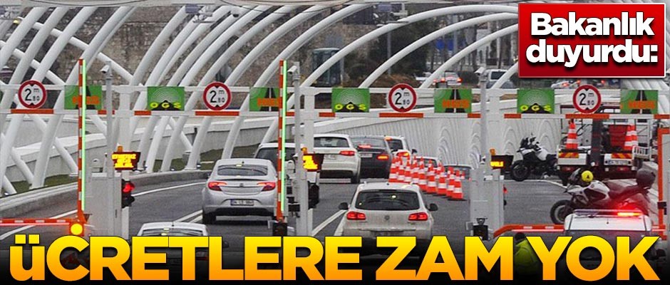 Bakanlıktan Avrasya Tüneli açıklaması: Geçiş ücretleri...