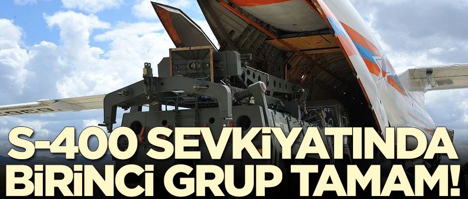 Bakanlıktan S-400 açıklaması: Birinci grup tamamlandı