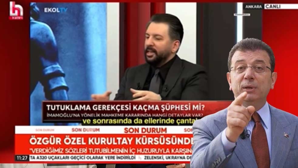 Bakın kim nasıl yalan söylüyormuş! Ekrem'in fonladığı Halk TV fena enselendi