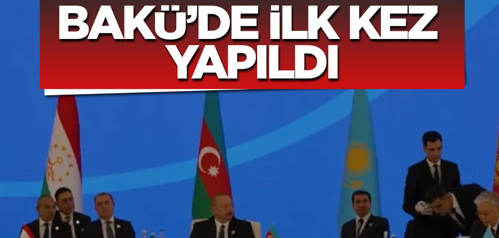 Bakü’de ilk kez SPECA ülkeleri zirvesi gerçekleşti! Dev ülkelerin liderleri orada! Detaylar belli oldu