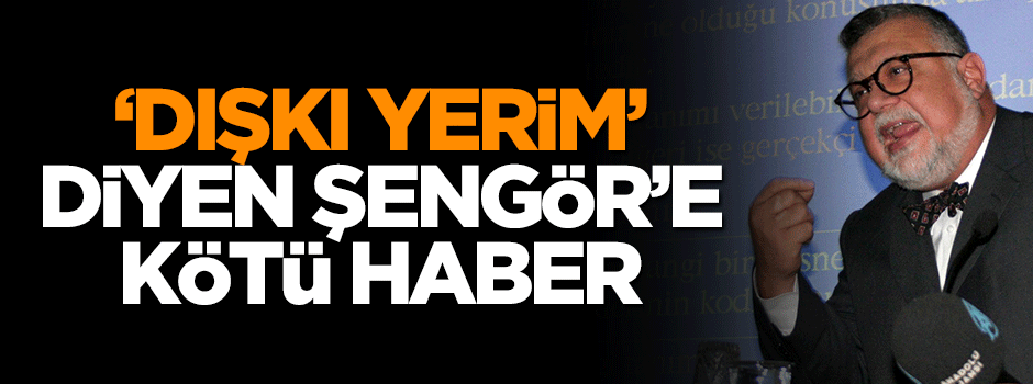 'Bal gibi dışkı yerim' diyen Celal Şengör için flaş karar