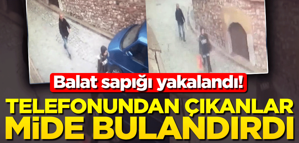 Balat tacizcisinin telefonundan çıkanlar mide bulandırdı!