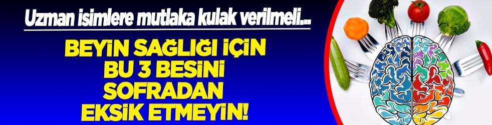 Balık yeter, uzmanlar açıkladı: Beyin sağlığı için 3 besini sofranızdan eksik etmeyin! Yorgunluk da kalmıyor