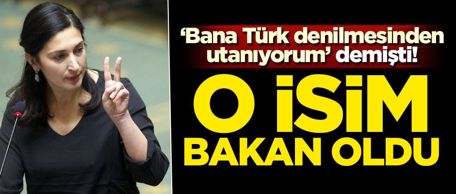 'Bana Türk denilmesinden utanıyorum' demişti! Zuhal Demir bakan oldu