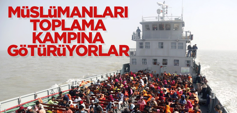 Bangladeş tepkilere rağmen Müslümanları korunmasız bir adaya gönderiyor