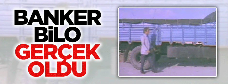 'Banker Bilo' filmi gerçek oldu