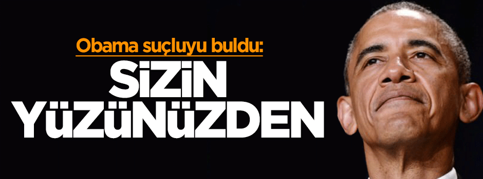 Barack Obama, medyayı suçladı
