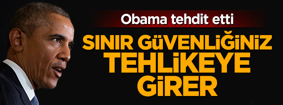 Barack Obama'dan Rusya'ya tehdit