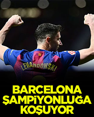 Barcelona şampiyonluğa koşuyor