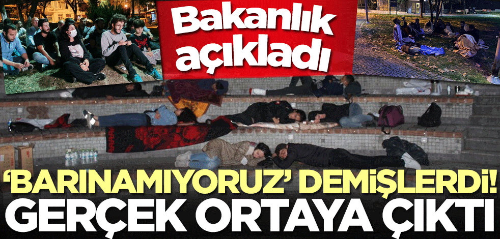 Barınamıyoruz diyenler yalancı çıktı! İşte gerçekler...