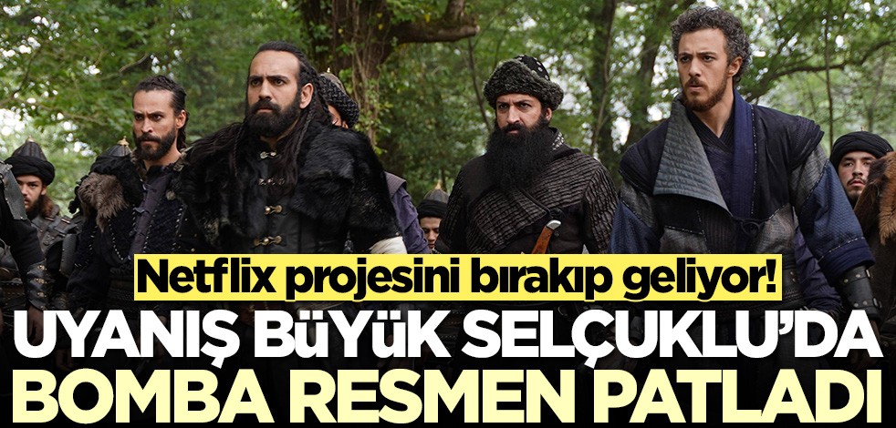 Barış Arduç Netflix projesini bırakıp geliyor! Uyanış Büyük Selçuklu'da bomba resmen patlıyor