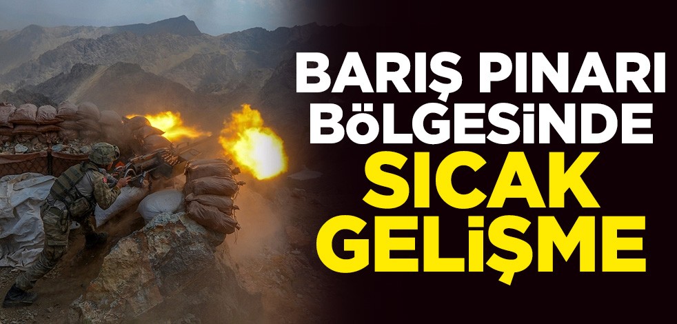 Barış Pınarı bölgesine sızma girişiminde bulunan 4 terörist etkisiz hale getirildi