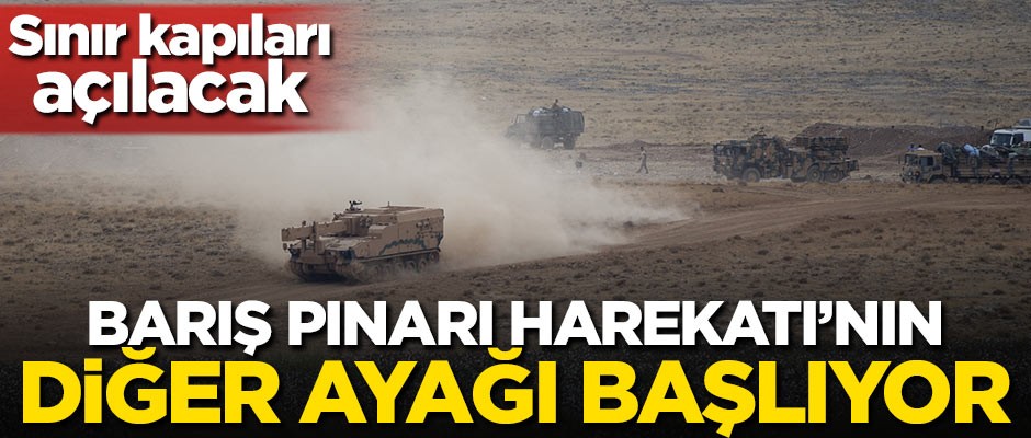 Barış Pınarı Harekatı'nın diğer ayağı başlıyor