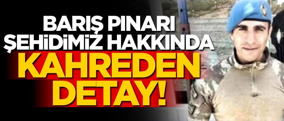 Barış Pınarı şehidimizin bugün doğum günüydü