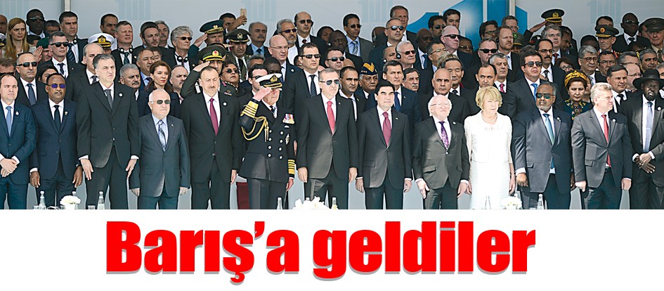 Barış’a geldiler