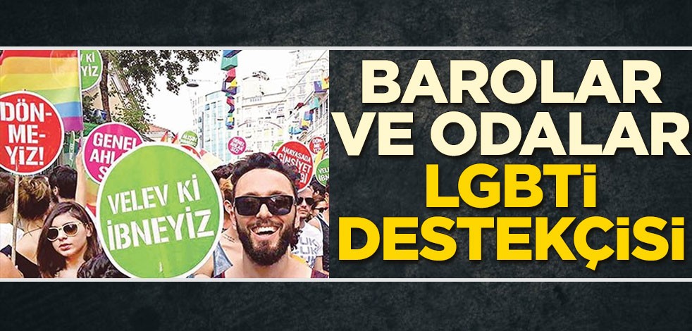 Barolar ve odalar LGBTİ destekçisi