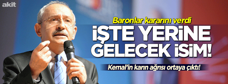 Baronların kararı: Kemal gidecek Böke gelecek
