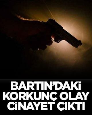 Bartın’daki korkunç olay cinayet çıktı