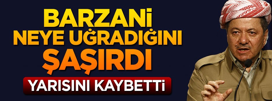 Barzani, 300 bin varilden fazla petrolünü kaybetti