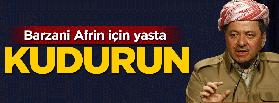 Barzani Afrin için yas ilan etti