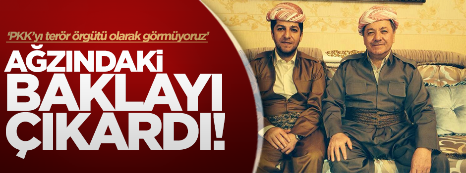 Barzani ağzındaki baklayı çıkardı!