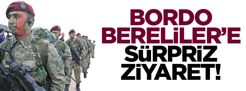 Barzani'den Bordo Bereliler'e sürpriz ziyaret!